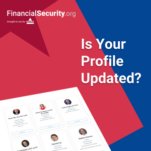 Is your profile missing on FinancialSecurity.org