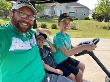 Walker Photo - golf with kids-1