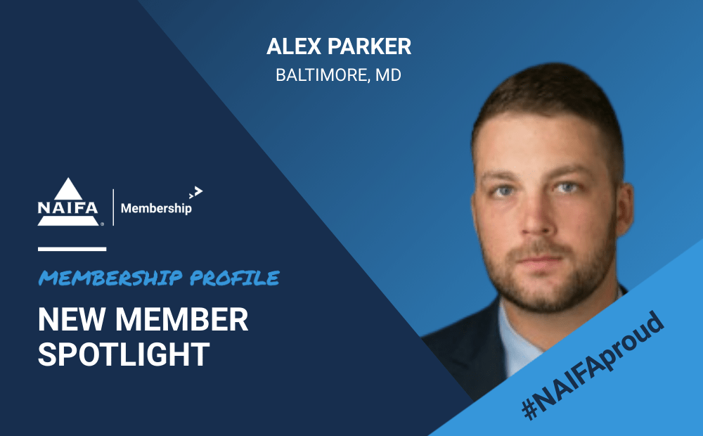 New Member Alex Parker NAIFA-MD