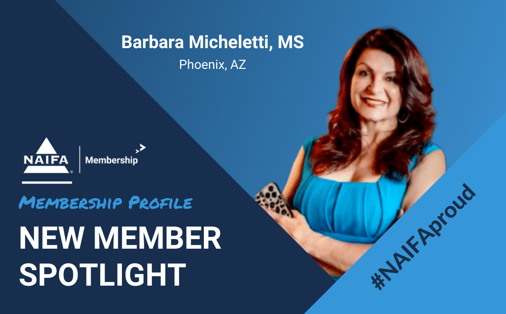 NAIFA Welcomes New Member Barbara Micheletti