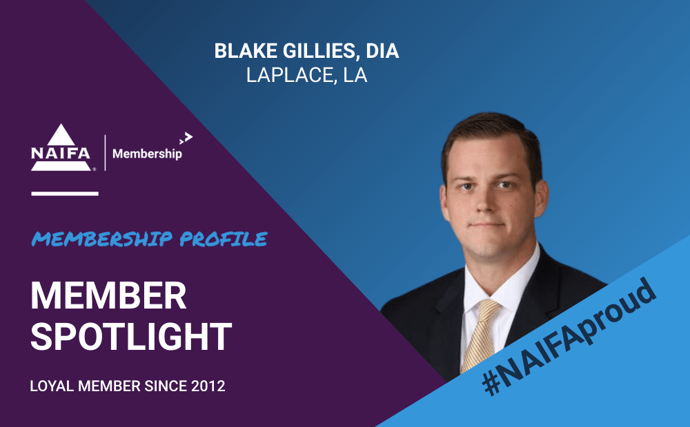 Meet Loyal NAIFA Member Blake Gillies
