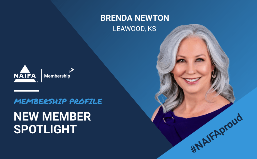 NAIFA Welcomes New Member Brenda Newton