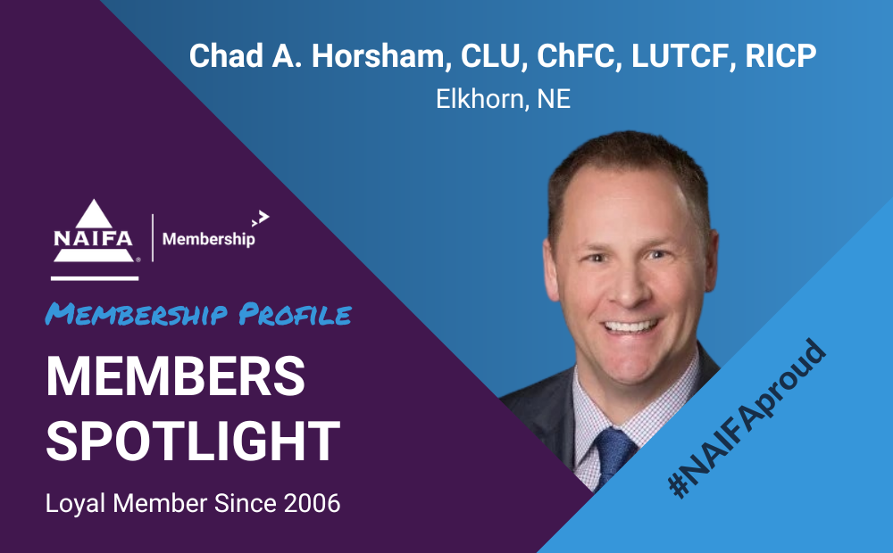 Meet Loyal NAIFA Member Chad Horsham