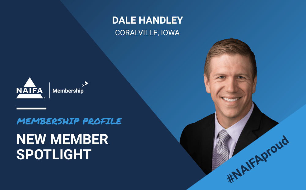 New NAIFA Member Dale Handley NAIFA-IA
