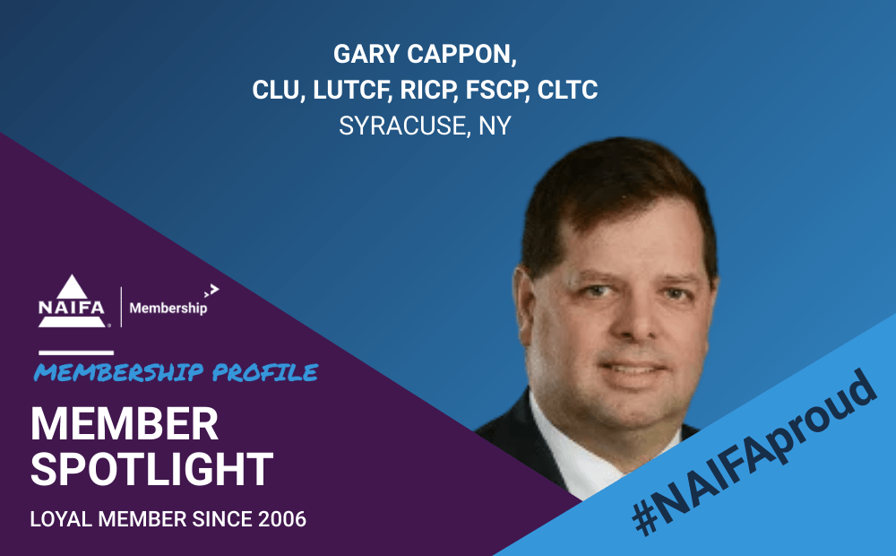 Meet Loyal NAIFA Member Gary Cappon