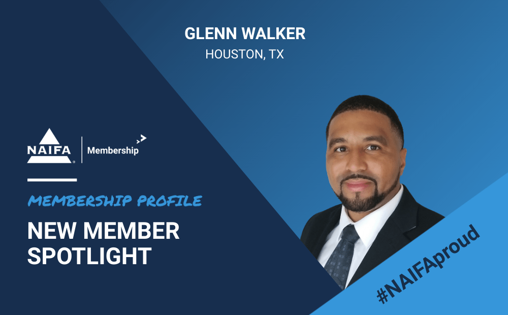 New NAIFA Member Glenn Walker NAIFA-TX