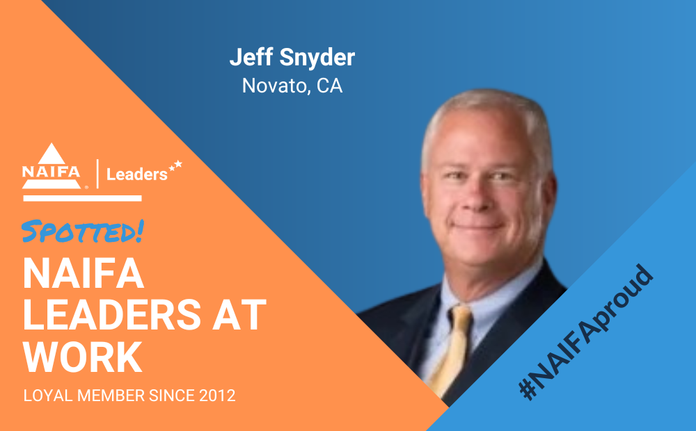 NAIFA Leader Jeff Snyder Published in InsuranceNewsNet Magazine 