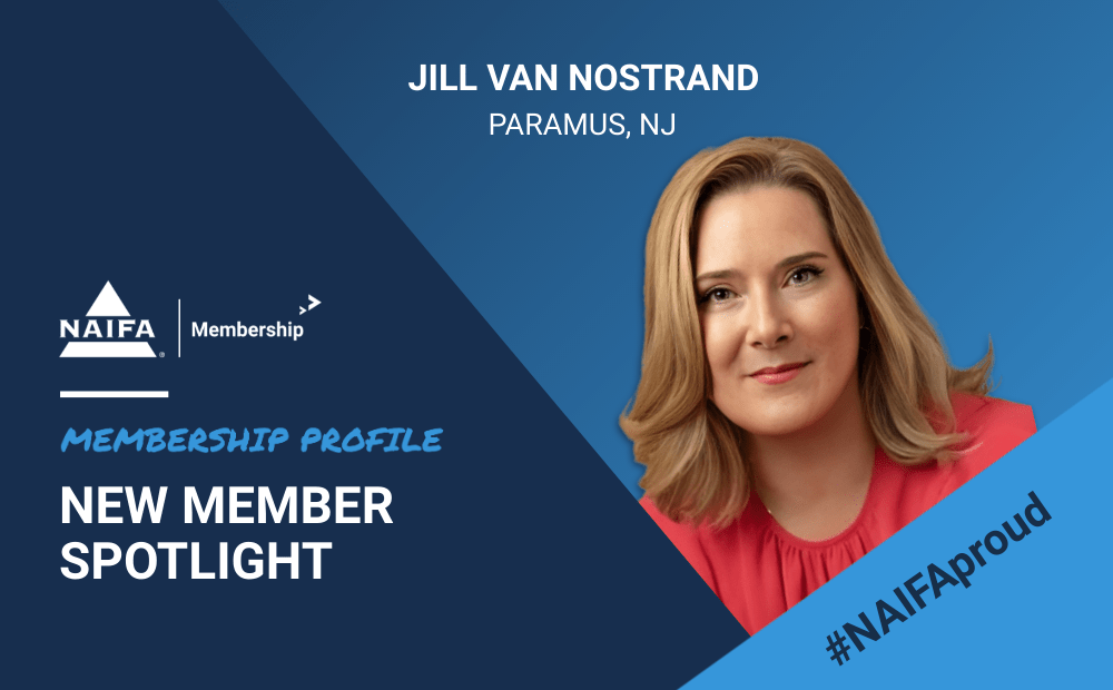 NAIFA Welcomes New Member Jill Van Nostrand