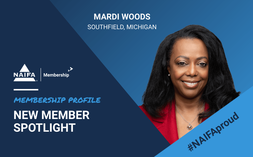 NAIFA Welcomes New Member Mardi Woods