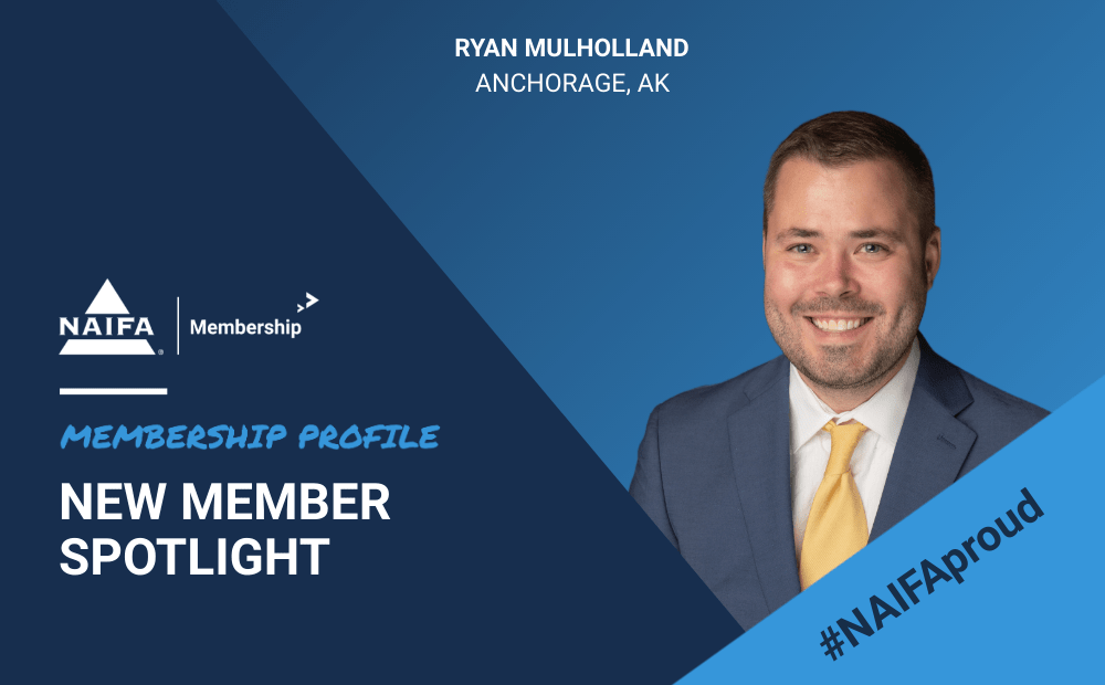 NAIFA Welcomes New Member Ryan Mulholland 