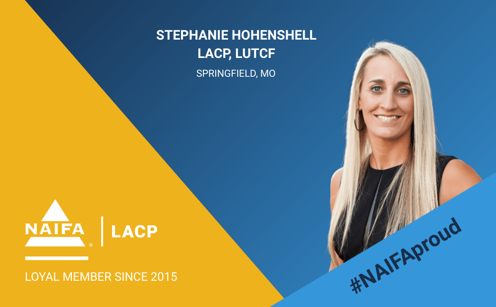 Stephanie Hohenshell LACP TDC Talent Development Center Life & Annuity Certified Professional NAIFA