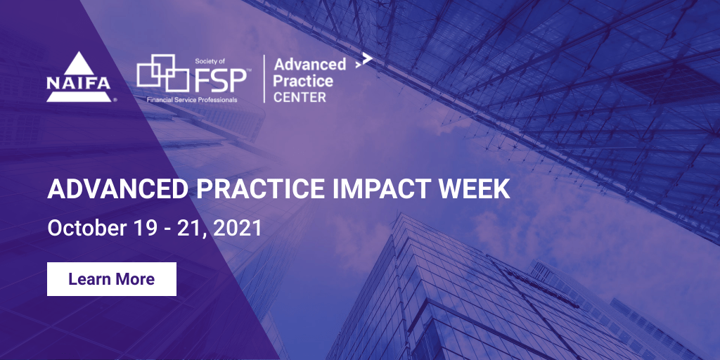 NAIFA Advanced Practice Center Impact Week